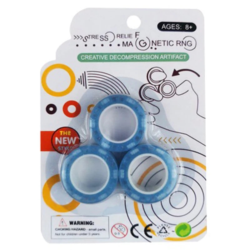 AntiStress Fidget Rings For Kids