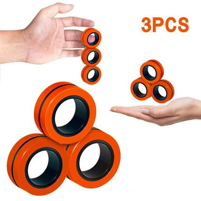 AntiStress Fidget Rings For Kids