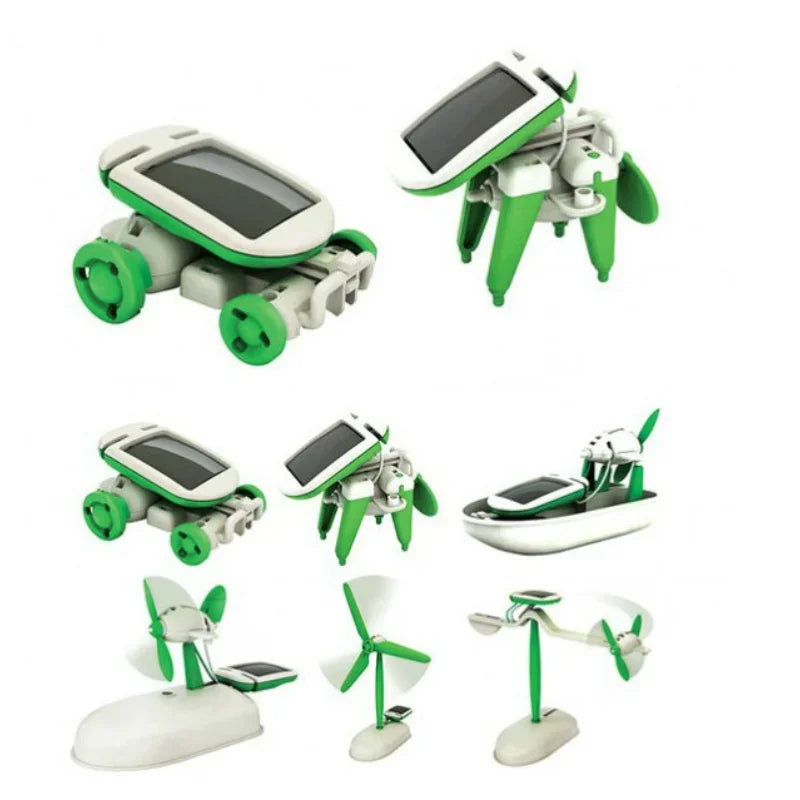 6-in-1 Solar Robot Kit