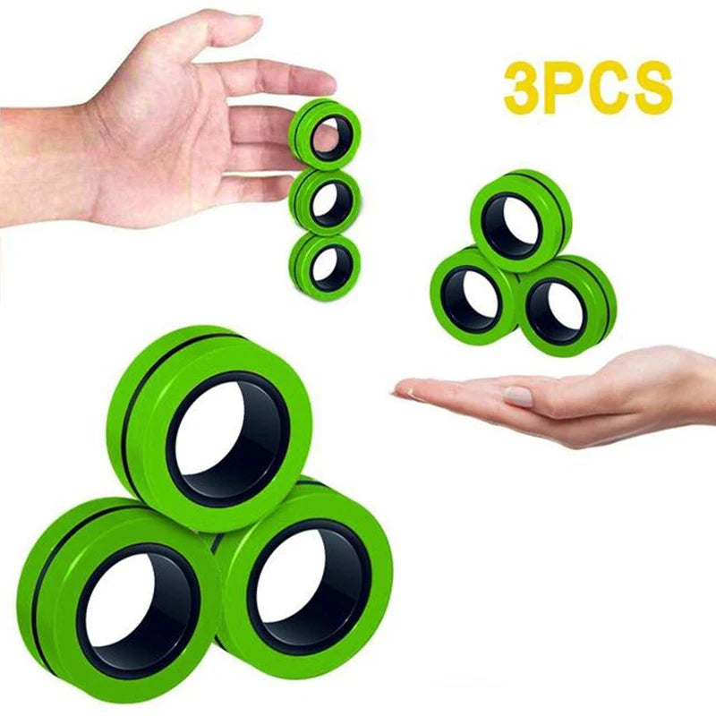 AntiStress Fidget Rings For Kids