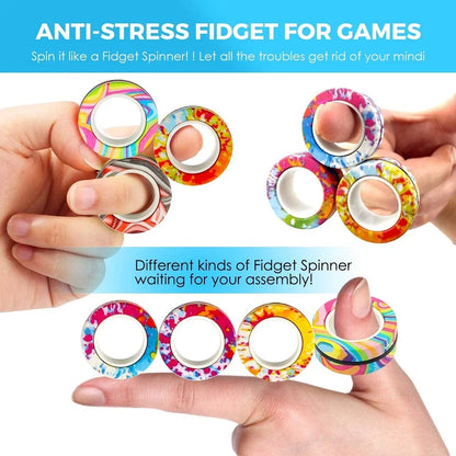 AntiStress Fidget Rings For Kids