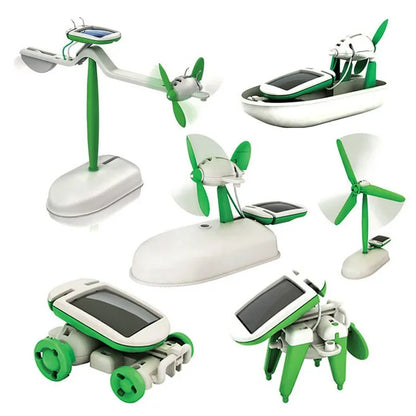 6-in-1 Solar Robot Kit